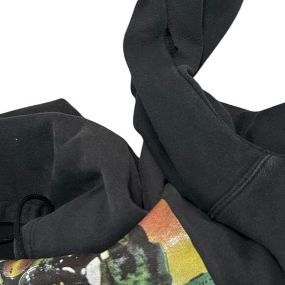 Ashes Band Rock Y2K Black Hoodie - Picture 3 of 4